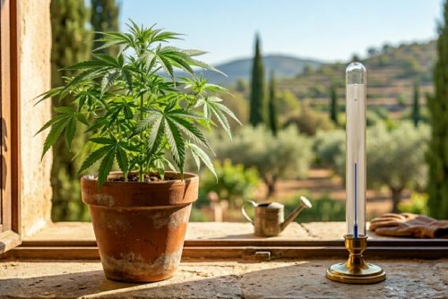 Marihuana a temperaturas bajas para cambiar de tonalidades